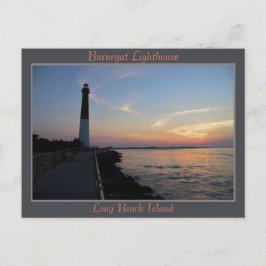 Barnegat Lighthouse Sunset Postkarte