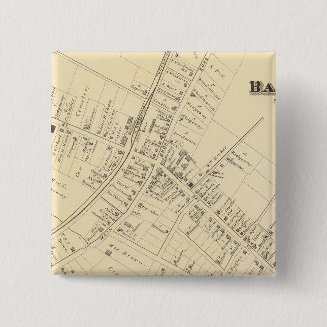 Barnegat, New Jersey 2 Button (Vorderseite)