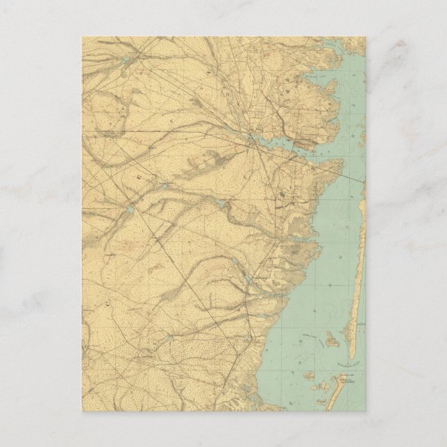 Barnegat, New Jersey Postkarte (Vorderseite)