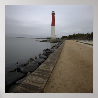 Barnegate Light Lighthouse Photo Poster
