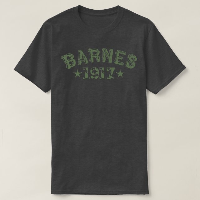 Barnes 1917 2 T-Shirt (Design vorne)