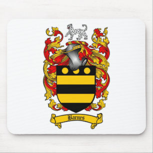 BARNES-FAMILIENWAPPEN - BARNES-WAPPEN MOUSEPAD