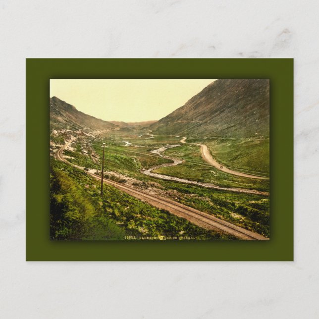 Barnesmore Gap. Landkreis Donegal, Irland Karten (Vorderseite)