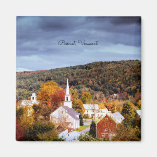 Barnet, Vermont, Herbstfarben Magnet
