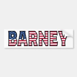 Barney Name Vorname USA Aufkleber Sticker Auto Autoaufkleber