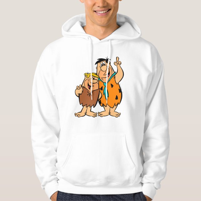 Barney Rubble und Fred Flintstone Hoodie (Vorderseite)