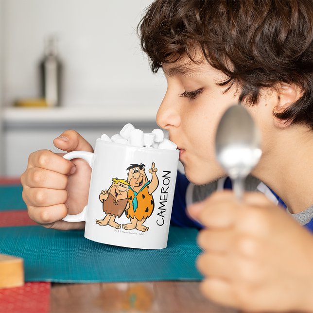 Barney Rubble und Fred Flintstone Kaffeetasse (Von Creator hochgeladen)
