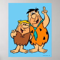 Barney Rubble und Fred Flintstone