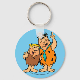 Barney Rubble und Fred Flintstone Schlüsselanhänger