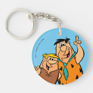 Barney Rubble und Fred Flintstone Schlüsselanhänger
