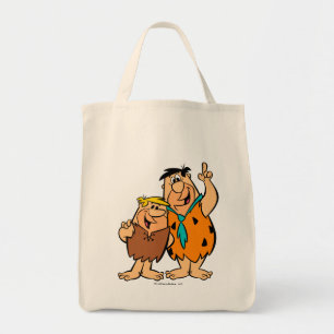 Barney Rubble und Fred Flintstone Tragetasche