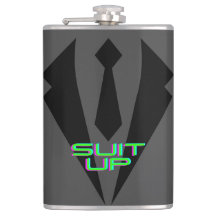 Barney Stinson "Anzug Up" Flask