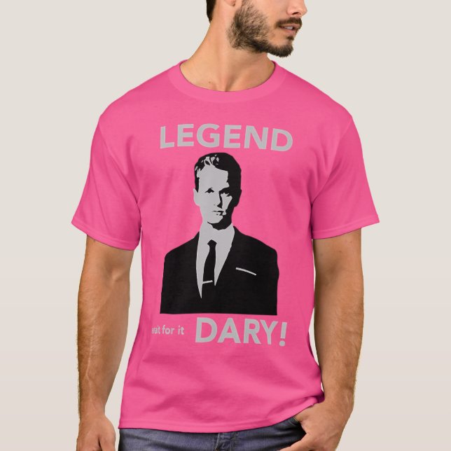 Barney Stinson Dary Vintag T-Shirt (Vorderseite)