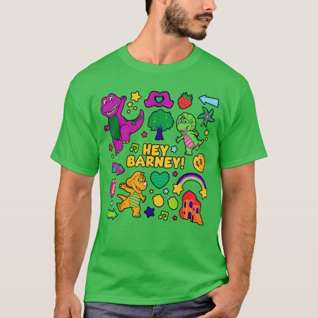 Barneys World Hey Barney girl T-Shirt (Vorderseite)