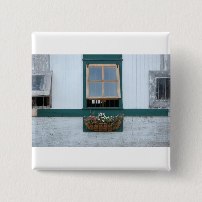 Barnfenster Button (Vorderseite)