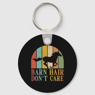 Barnhaar Dont Care Reiten Eque Schlüsselanhänger