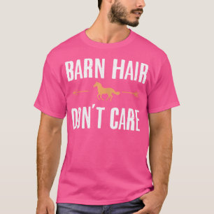 Barnhaar Fantastische Pferderennfahrerin T-Shirt