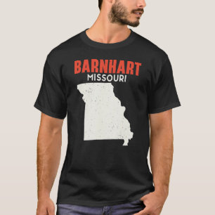 Barnhart Missouri USA Staat America Travel Missour T-Shirt