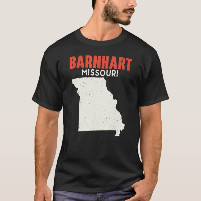 Barnhart Missouri USA Staat America Travel Missour T-Shirt (Vorderseite)