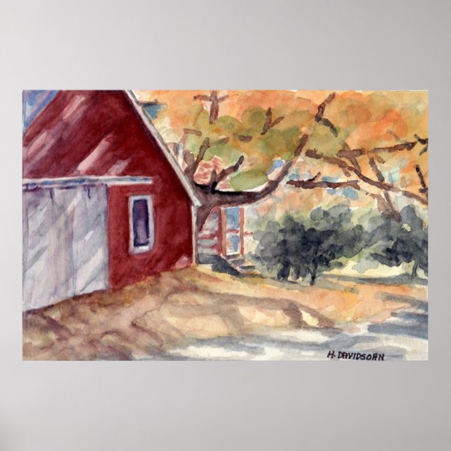 BARNHOUSE - POSTERS - LEINWAND ART - H DAVIDSOHN POSTER (Vorne)