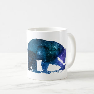 Bärnkunst-Aquarellart Kaffeetasse