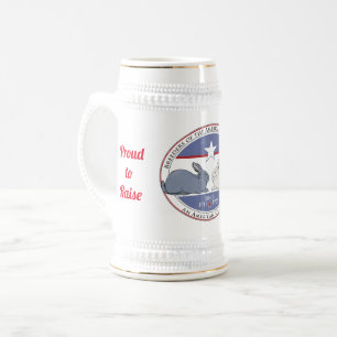 BARNSC American Rabbit Club - Stein Bierglas