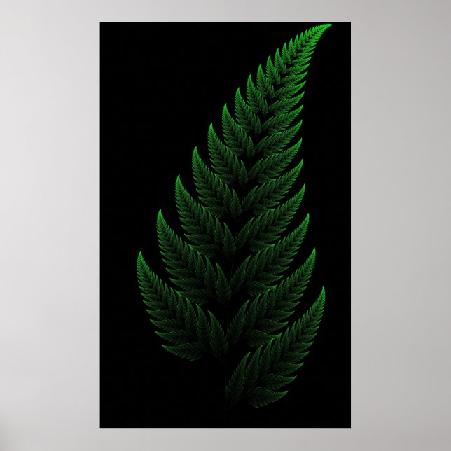 Barnsley Fern Poster (Vorne)