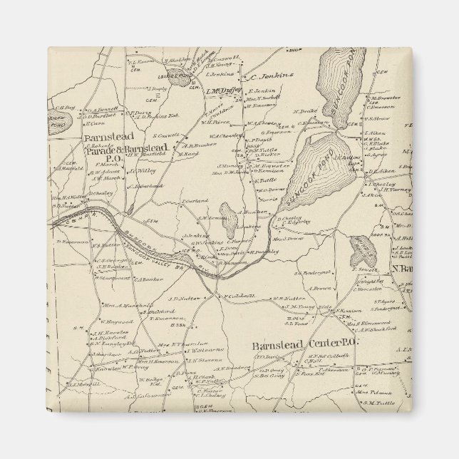 Barnstead, Belknap Magnet (Vorne)