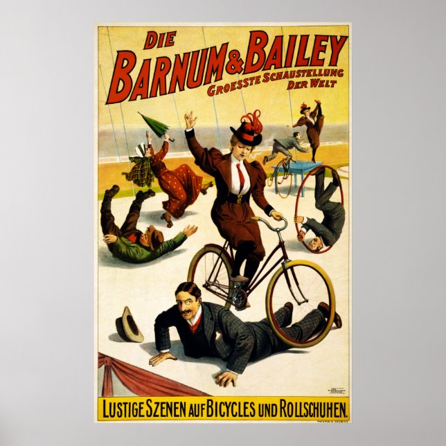 Barnum & Bailey Beste Ausstellung auf Erden-Poster Poster (Vorne)