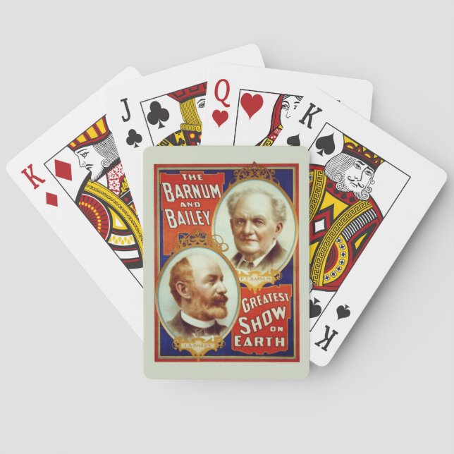 Barnum & Bailey Circus Card Deck Spielkarten (Rückseite)