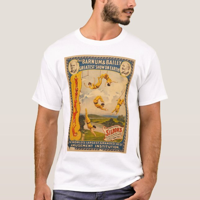Barnum & Bailey Circus - Circa 1900 T-Shirt (Vorderseite)