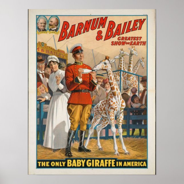 Barnum & Baileys Vorträge: Bumbenos große Schulden Poster (Vorne)
