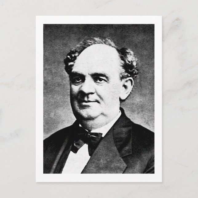 Barnum ~ P.T. American Showman Entertainer Postkarte (Vorderseite)