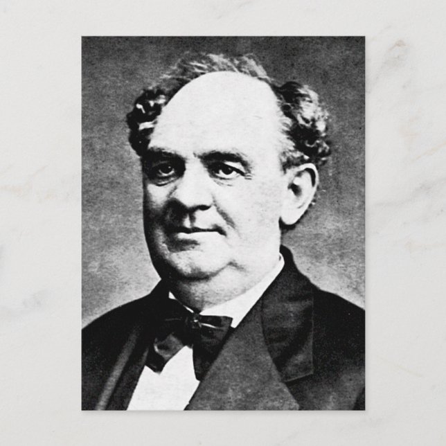 Barnum ~ P.T. American Showman Entertainer Postkarte (Vorderseite)