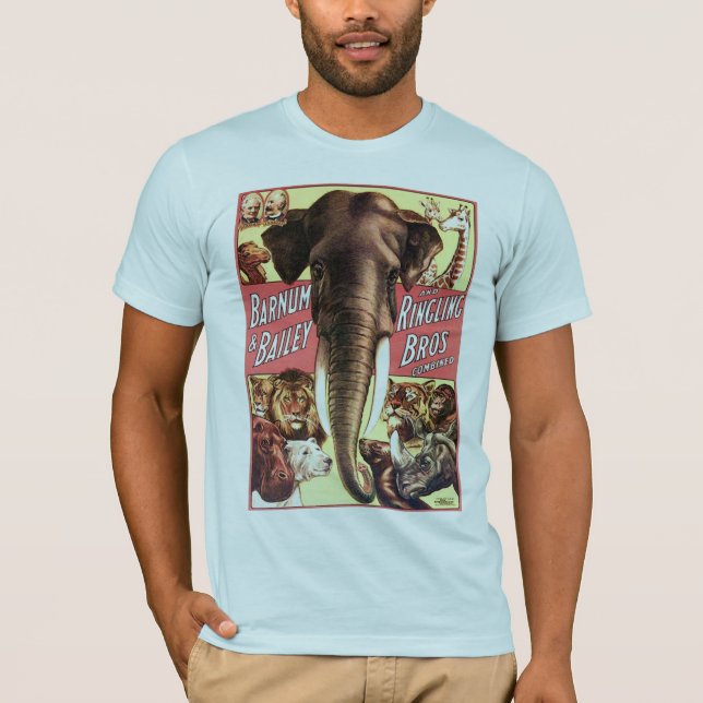 Barnum u. Bailey und Ringling Bros kombiniert - T-Shirt (Vorderseite)