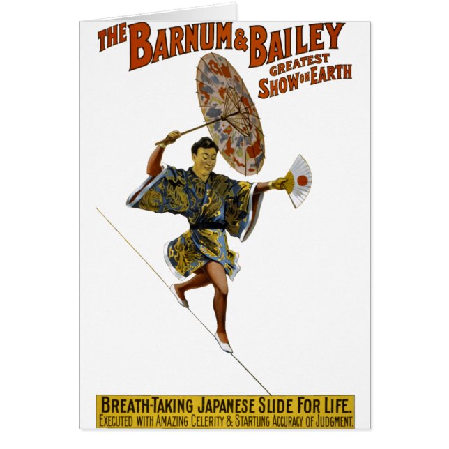 Barnum und Bailey: Japanischer Fest-Seil Wanderer (Vorne)