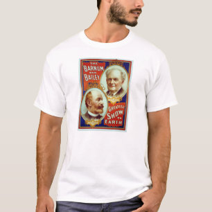 Barnum und Bailey Zirkus Größte Show der Welt T-Shirt