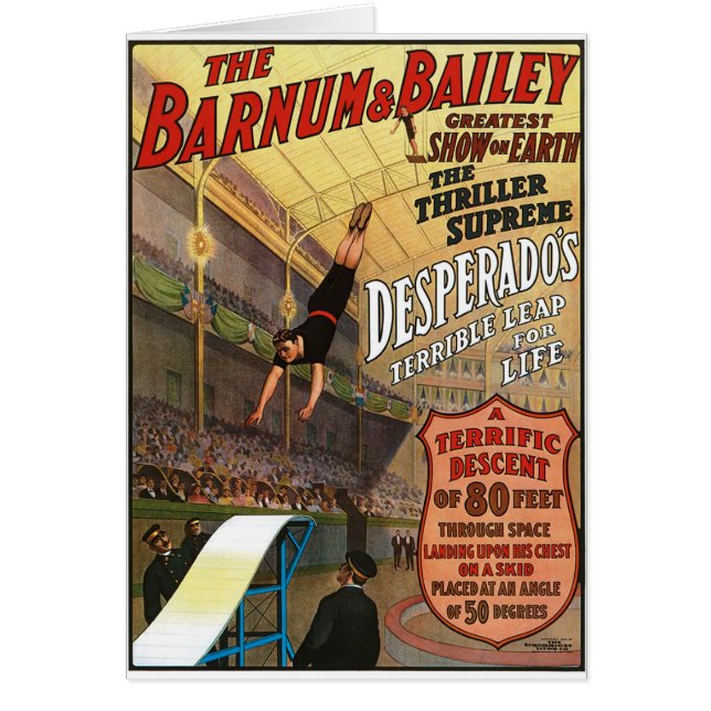 Barnum und der Sprung Bailey-Desperados für das (Vorne)