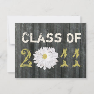 Barnwood and Daisy Abschluss Class of 2011 Einladung