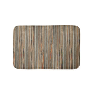 Barnwood Druck-rustikale Land-Western-Bad-Matte Badematte