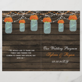 Barnwood-Glaskeramik, orange Blume gefaltet