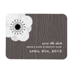 Barnwood Inspirierte Französisch Anemone Save the Magnet