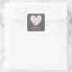 Barnwood Inspirierte Heart Wedger Sticker (Tasche)