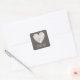 Barnwood Inspirierte Heart Wedger Sticker (Umschlag)