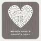 Barnwood Inspirierte Heart Wedger Sticker (Vorderseite)