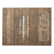 Barnwood Lights Aqua Gastgeschenk Hochzeit Candy W