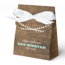 Barnwood Lights Aquamarin Bat Mitzvah Gevor Box