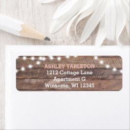 Barnwood Lights Pink