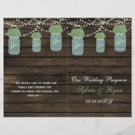 Barnwood-Mason-Gläser, Salbei-Blume gefaltet