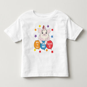 Barnyard Animals Geburtstagsparty Kleinkind T-shirt